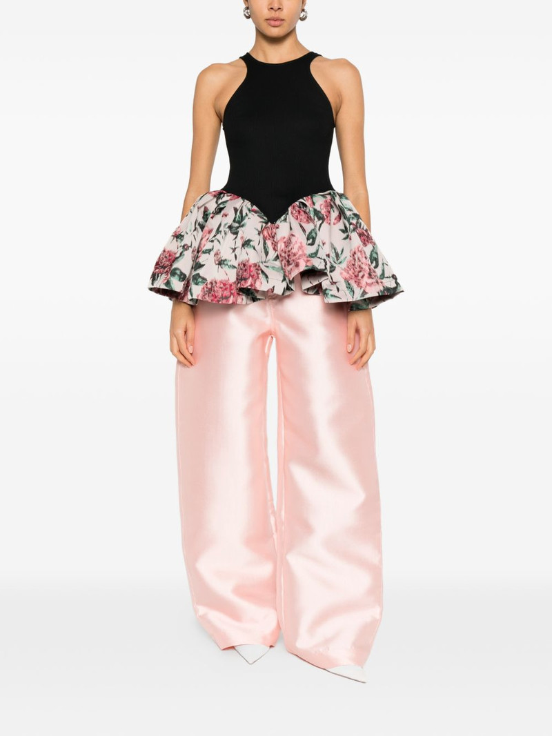 MARQUES’ALMEIDA satin belt-loop trousers outlook