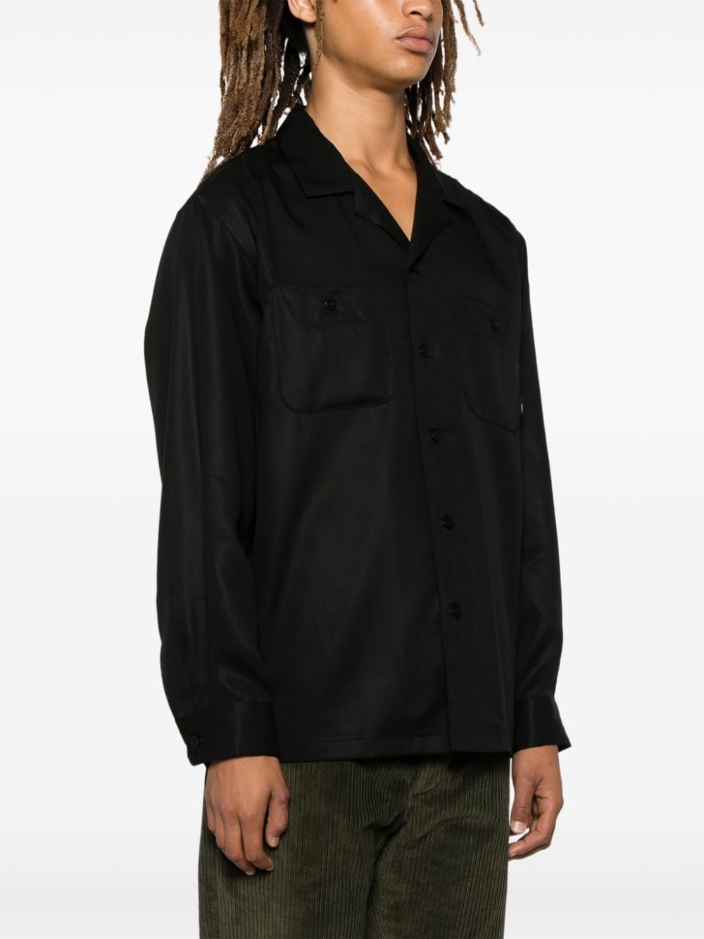 camp-collar shirt - 3