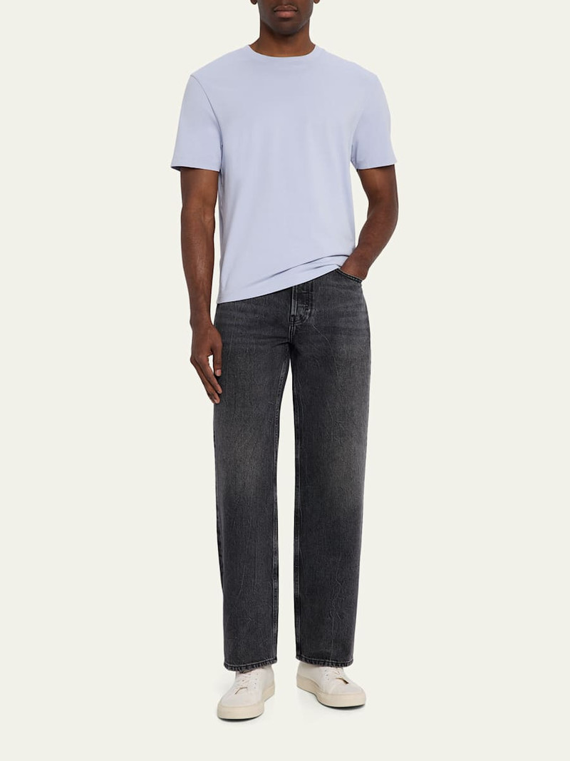 FRAME Men's Washed Denim Relaxed Jeans outlook