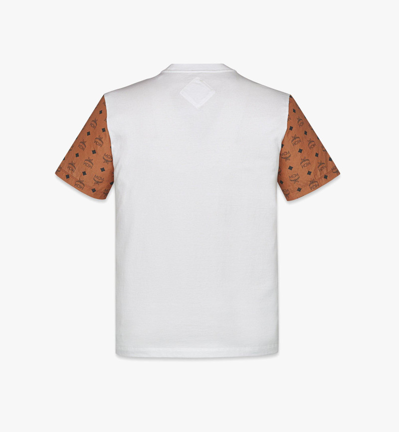 Logo T-Shirt in Organic Cotton and Monogram ECONYL® 3