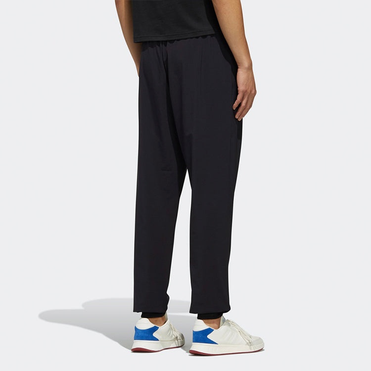 adidas neo Breathable Casual Sports Pants Black FI6599 - 4