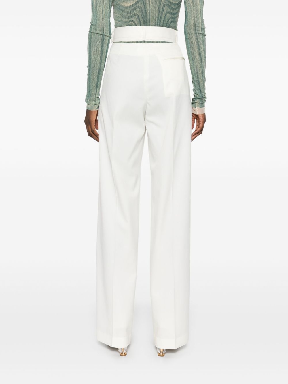 cut-out trousers - 4