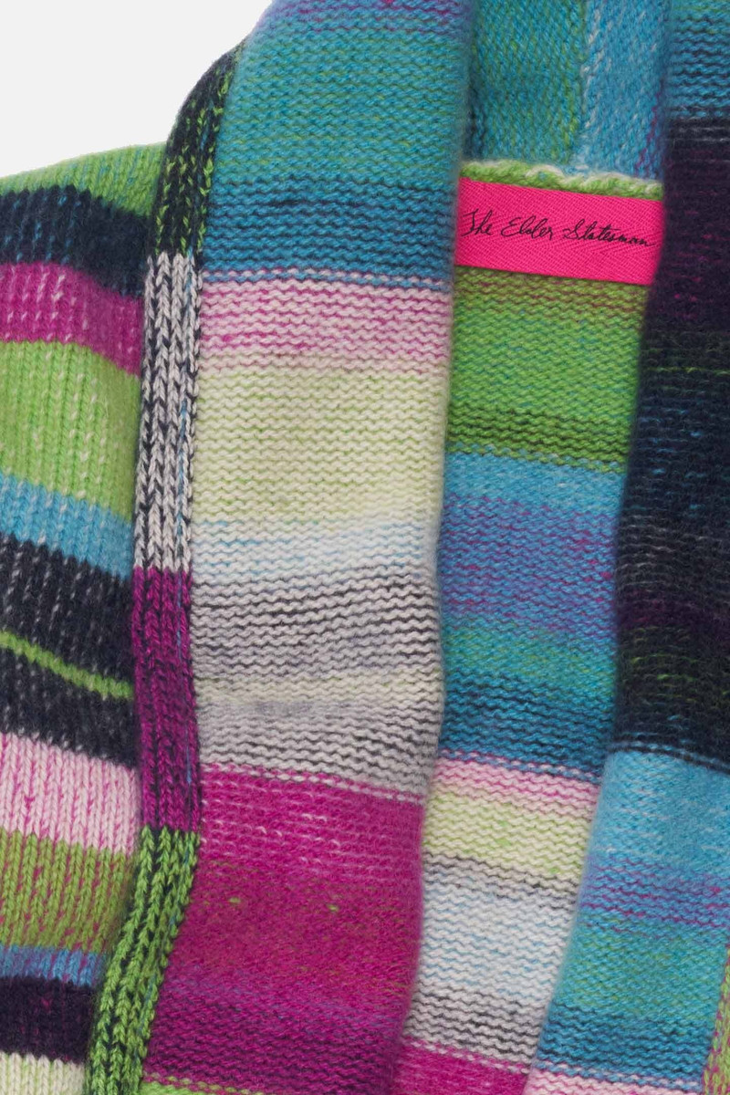 STRIPE ITALY SMOKING JACKET 3