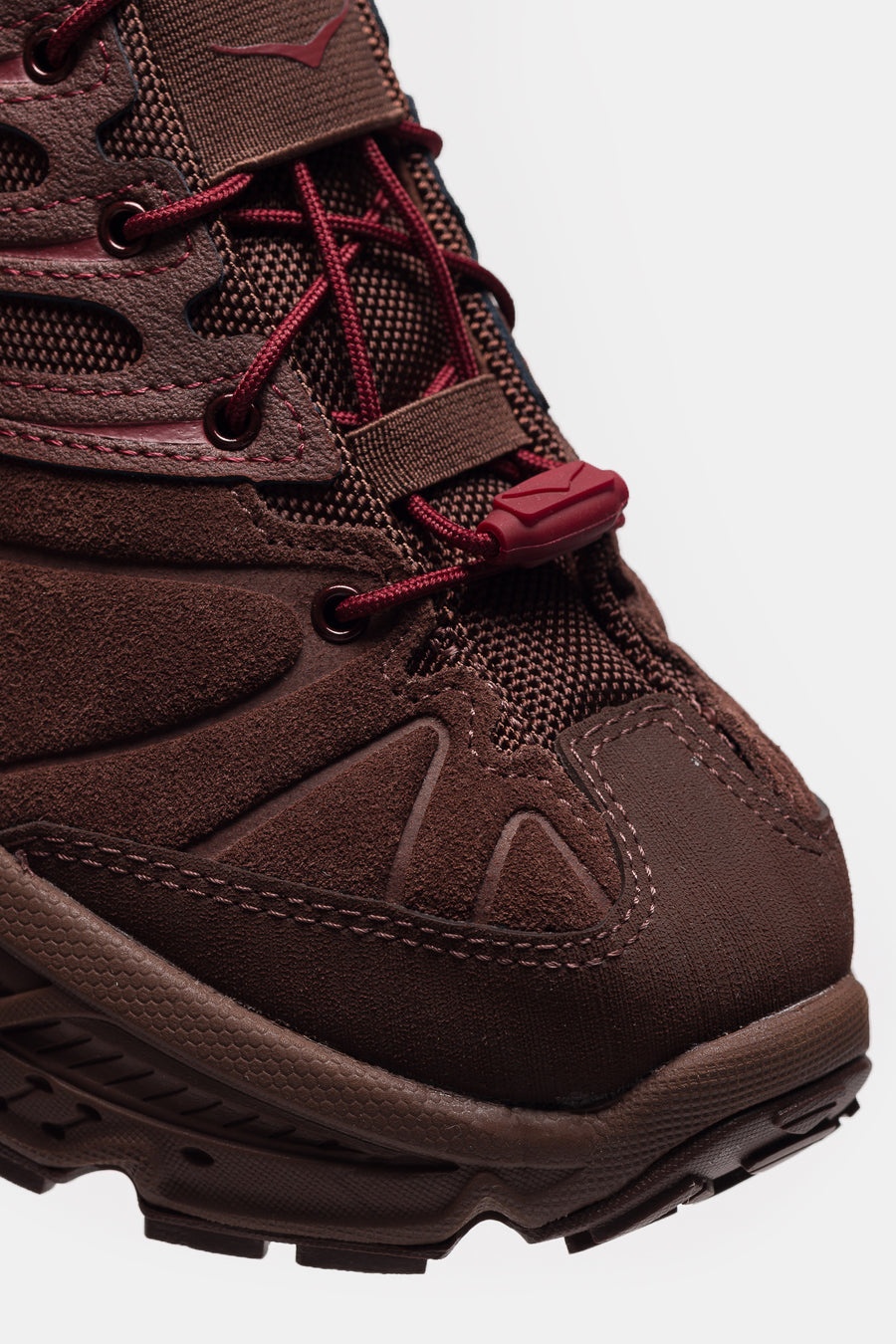 Stinson Evo OG TP Sneaker in Cold Brew/Varsity Burgundy - 5
