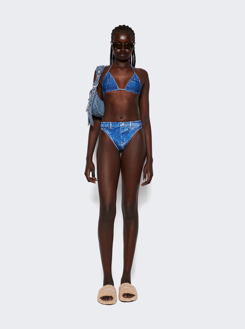 Tompe L'oeil Bikini Washed Blue - 2
