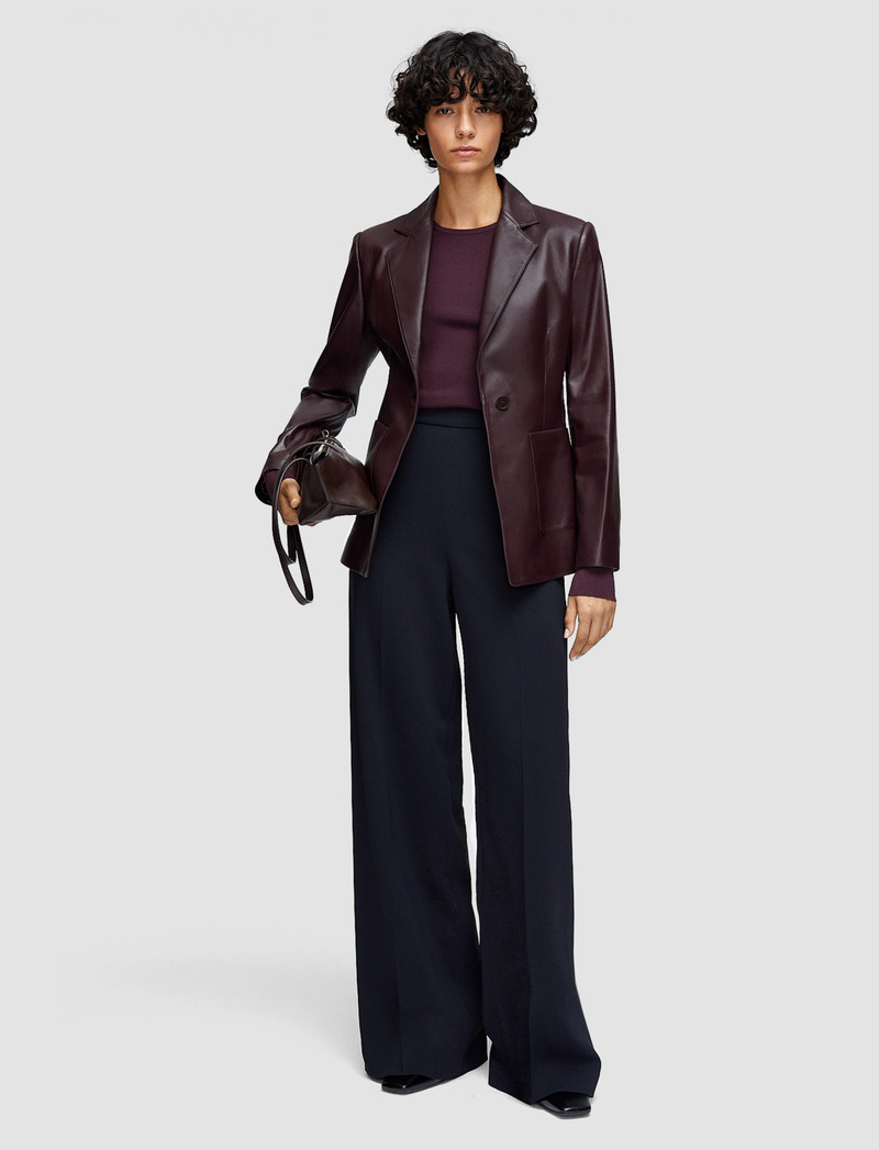 JOSEPH Glenview Nappa Leather Jacket outlook