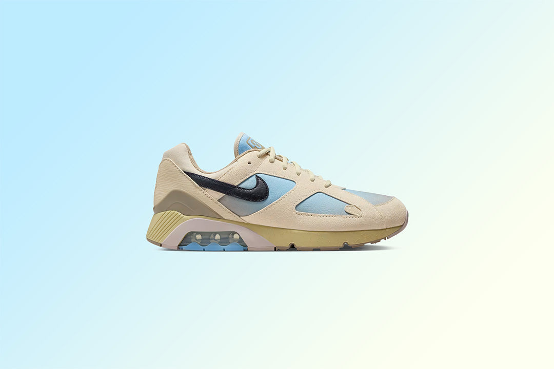 AIR 180 - LIGHT KHAKI/BLACK/TEAM GOLD/PSYCHIC BLUE - 5