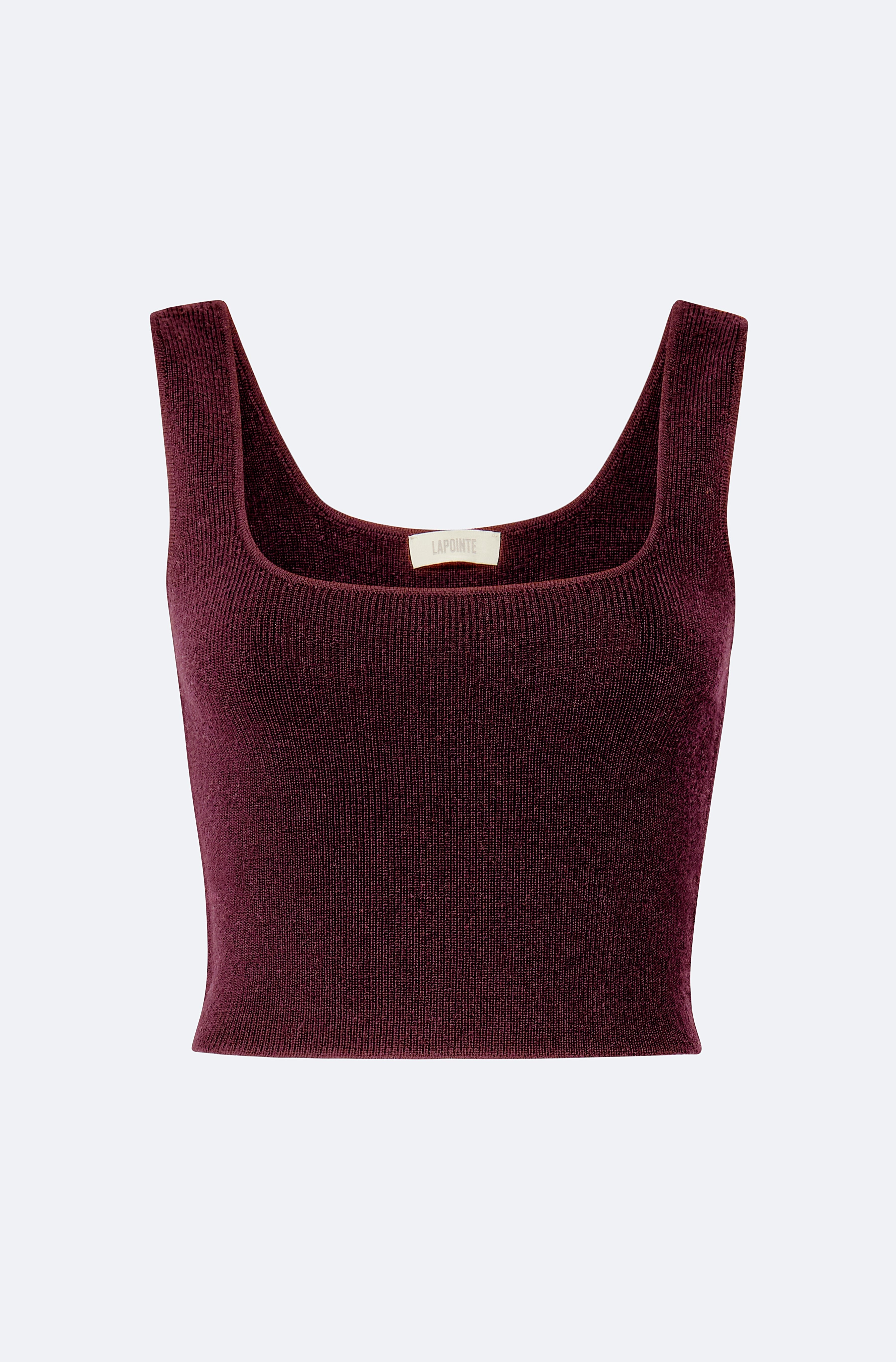 Merino Cropped Tank - 1