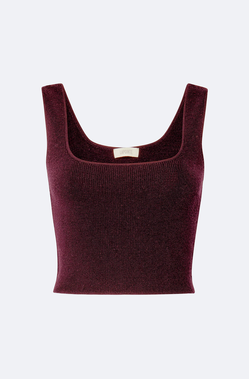 Merino Cropped Tank 1