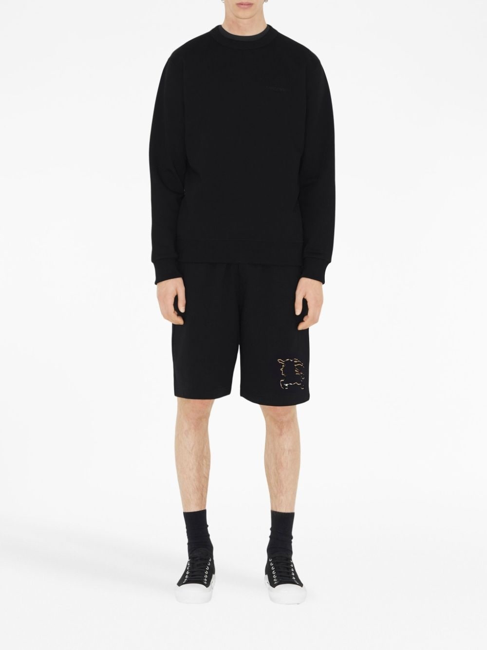 Check EKD cotton sweatshirt - 2