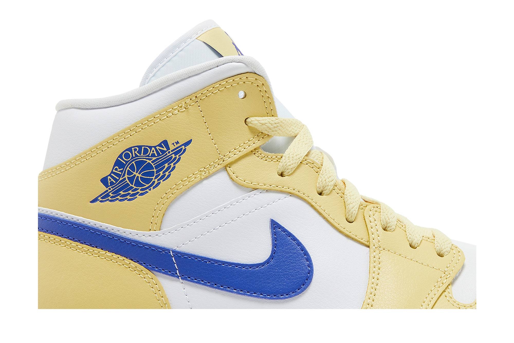 Wmns Air Jordan 1 Mid 'Lemon Wash' - 2