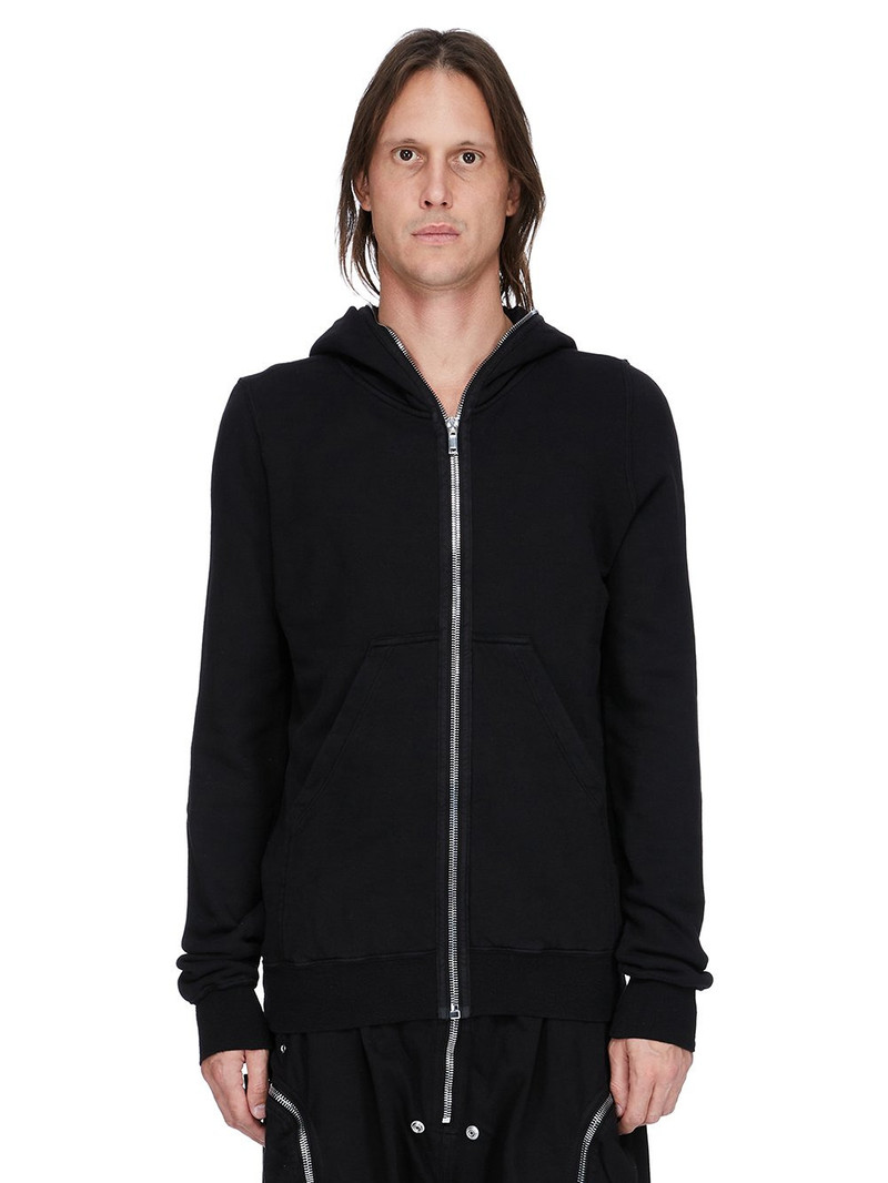 Rick Owens Drkshdw Gimp Zip-up Cotton Hoodie - 1