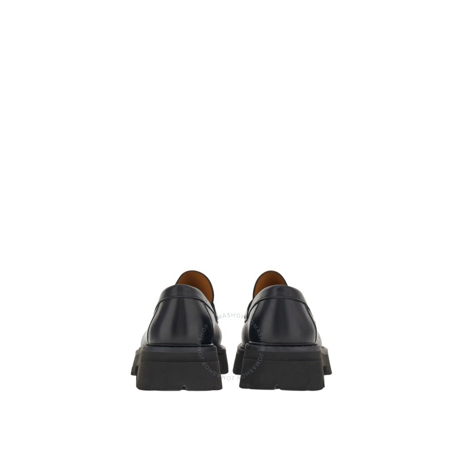 Ferragamo Black Fergal Chunky Loafers - 3