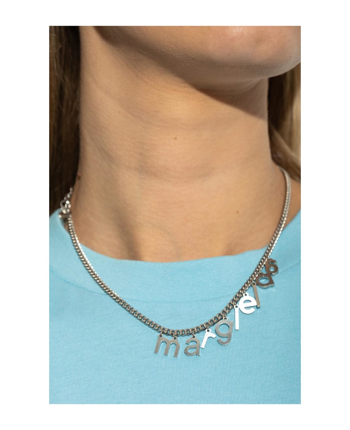 Mm6 Maison Margiela Necklace With Logo - 2