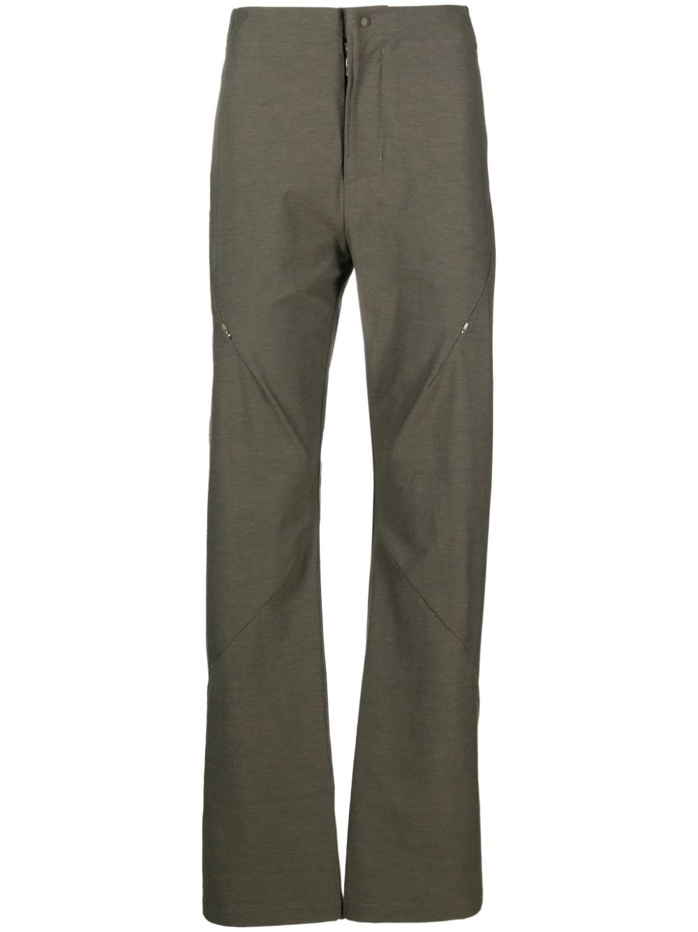 POST ARCHIVE FACTION Trousers Green - 1