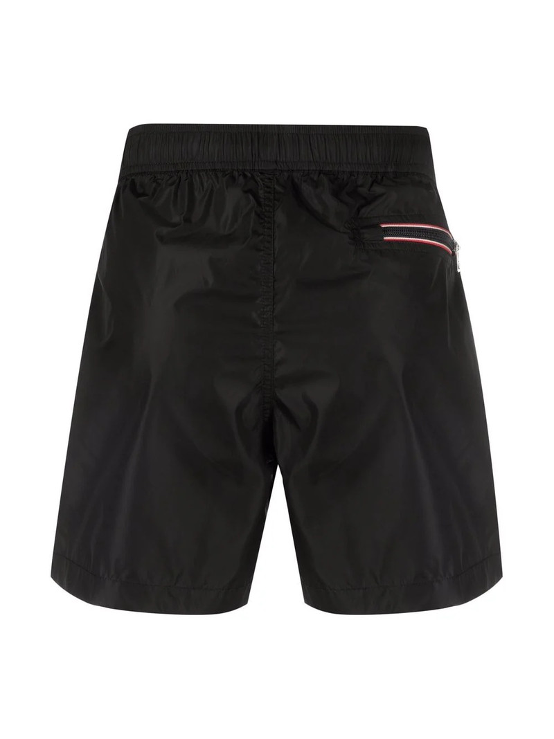 Moncler logo-patch swimming shorts outlook
