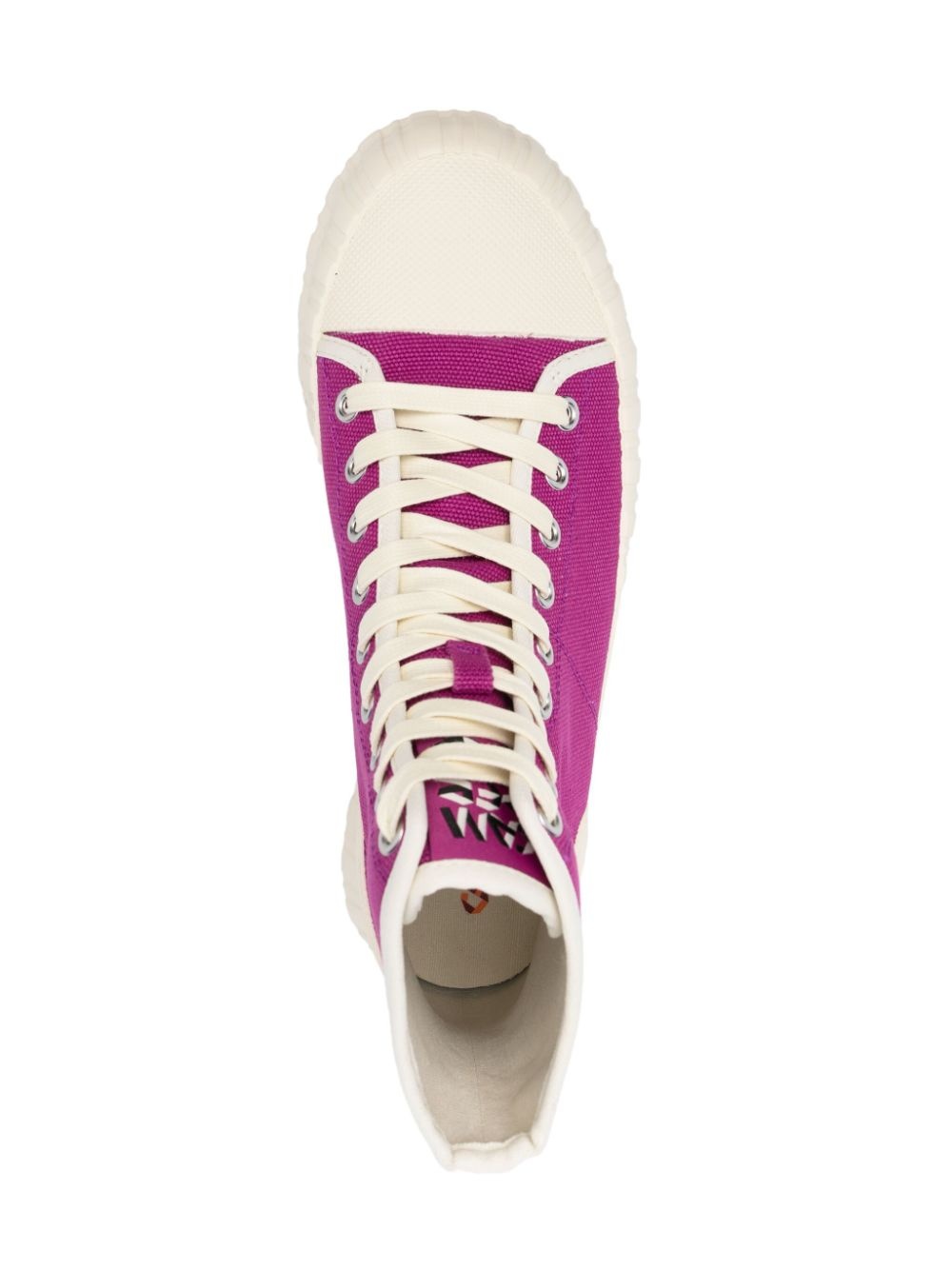 Roz canvas high-top sneakers - 4