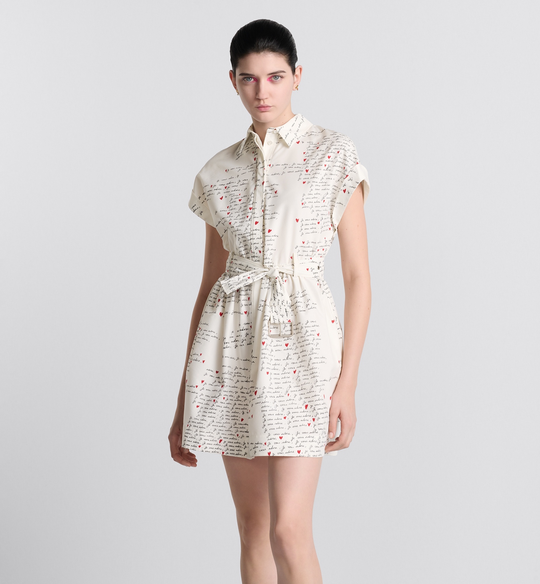 Dioramour Belted Shirtdress - 3