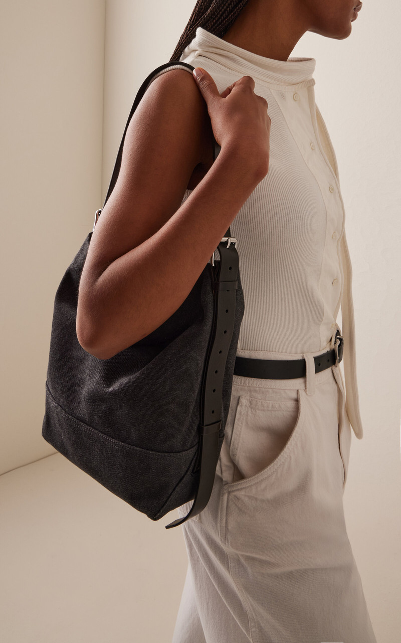 Lemaire Small Belted Tote black outlook