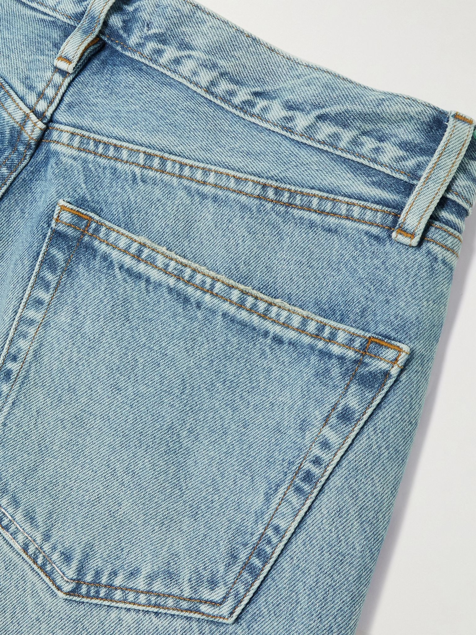The Vertical Crop high-rise straight-leg jeans Mid denim - 6