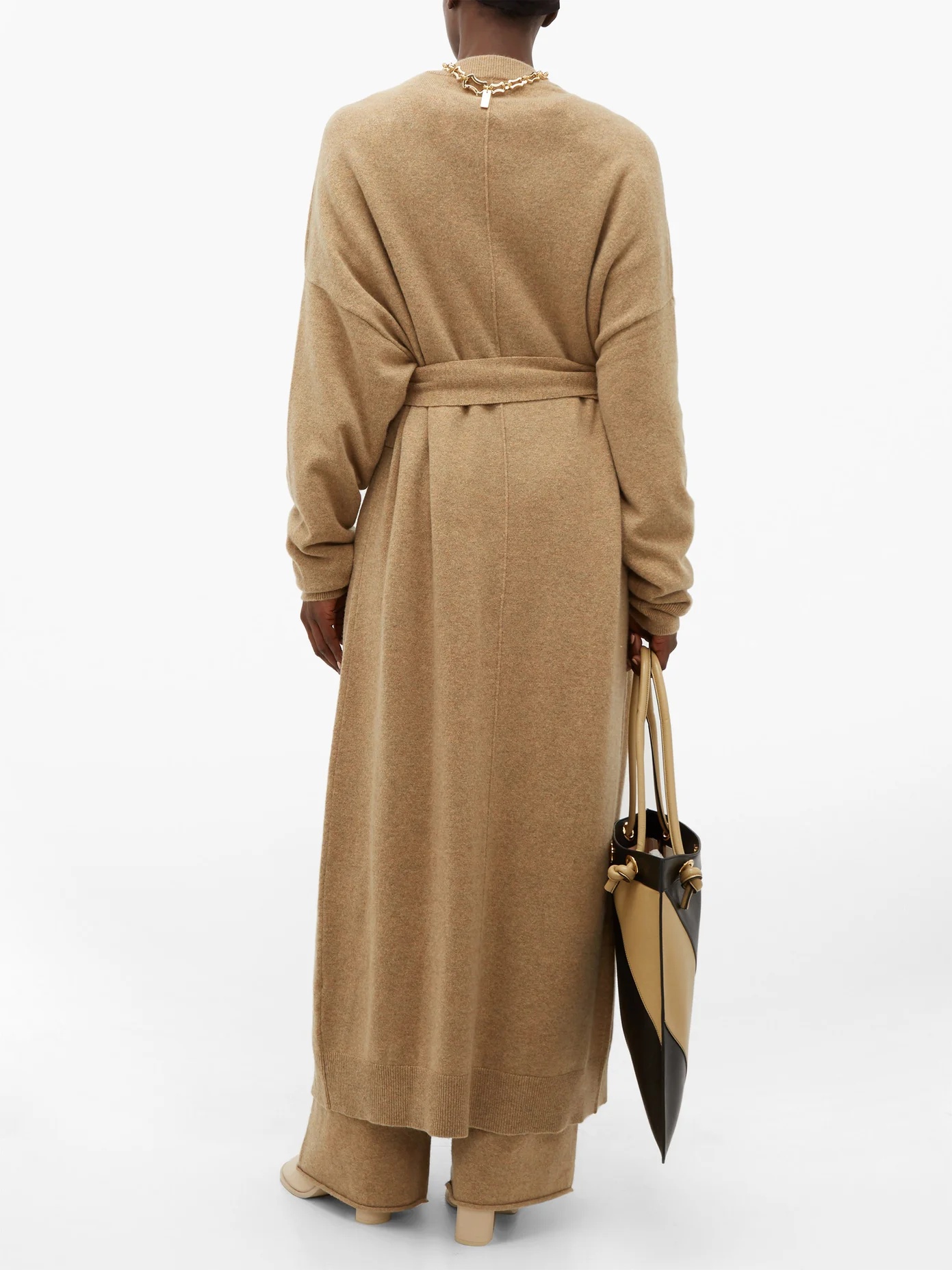 No. 105 Big Coat stretch-cashmere coat - 5