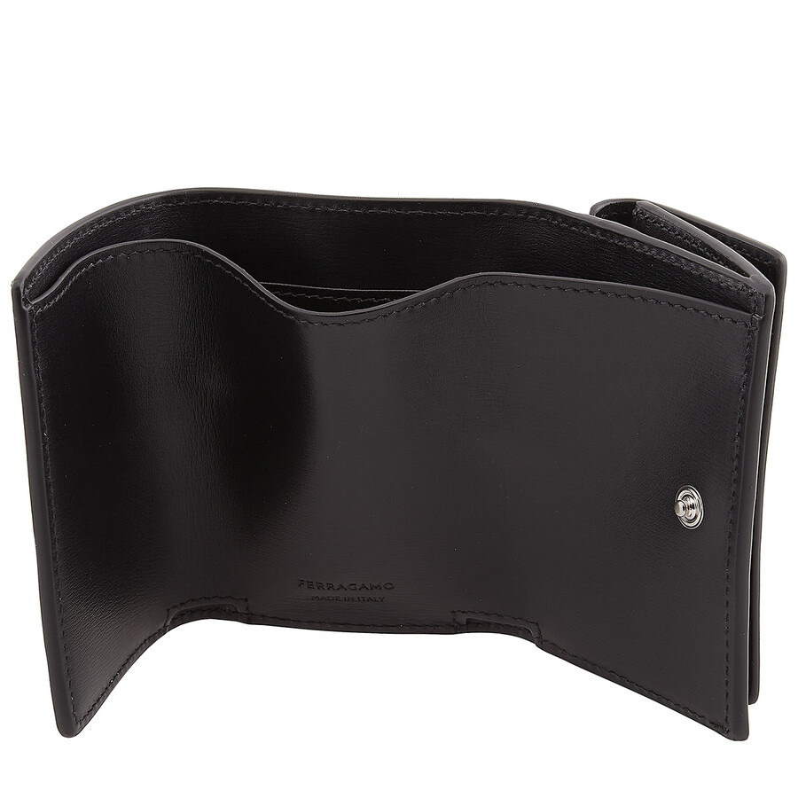 Ferragamo Tri-Fold Leather Card Holder - 4