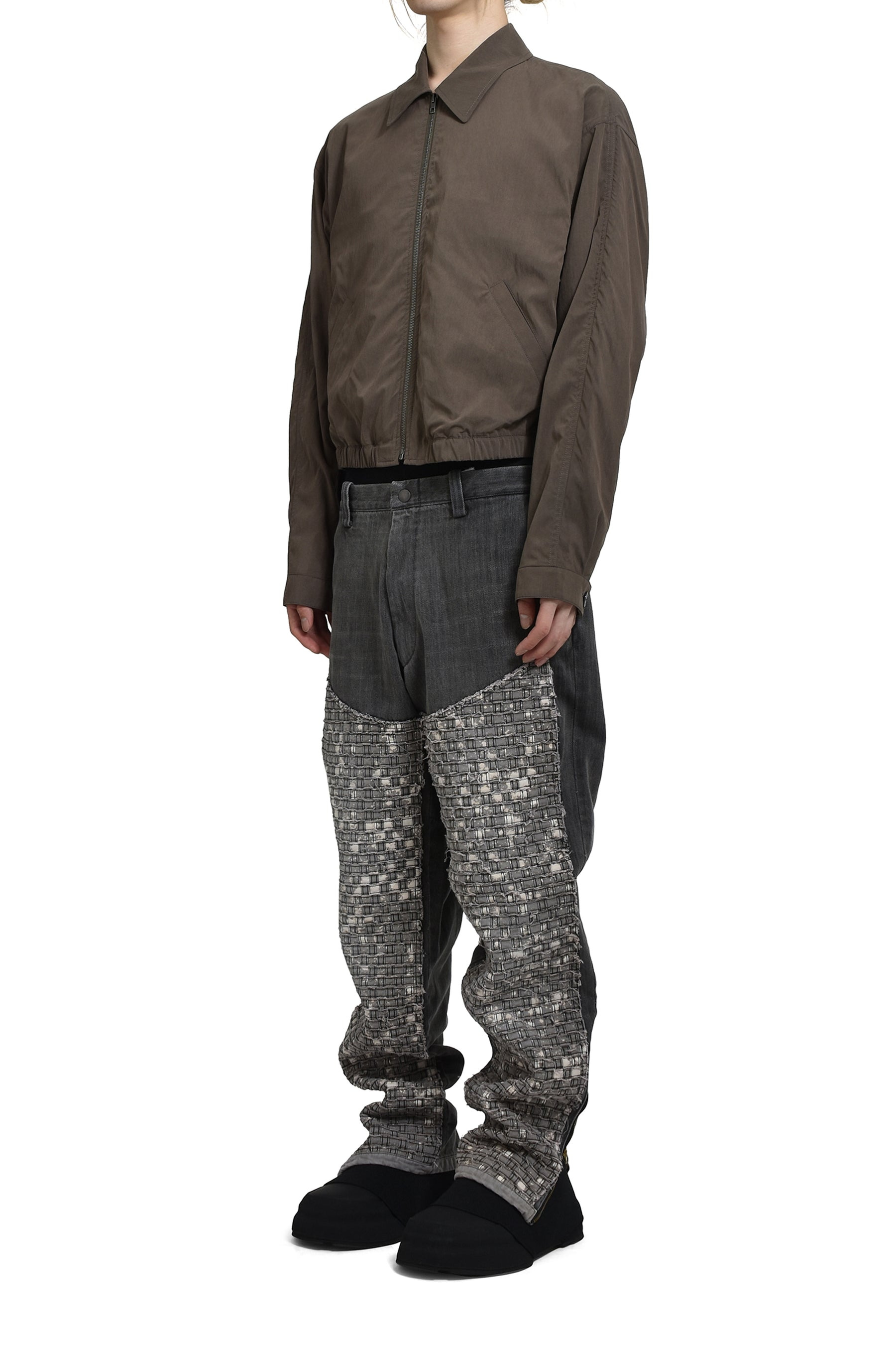 ZIPPED BLOUSON / CREAMY WHT - 4