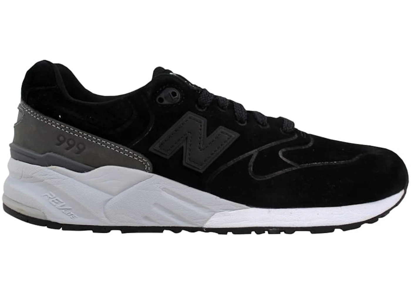 New Balance 999 Suede Black - 1