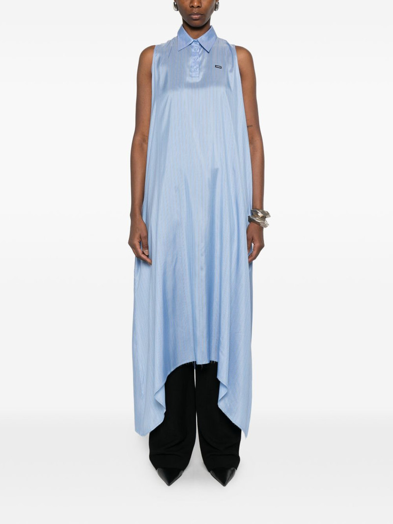 pinstripe sleeveless dress 3