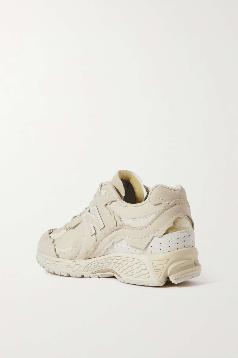 2002 leather, suede and mesh sneakers 3