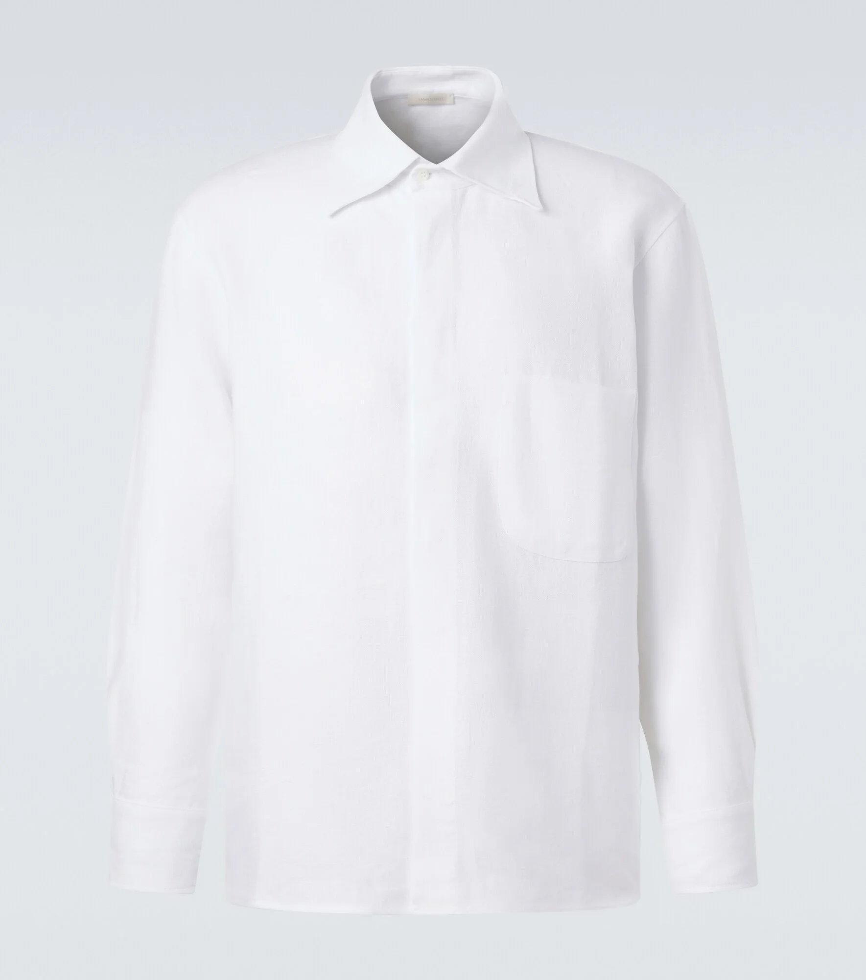 Linen overshirt - 1