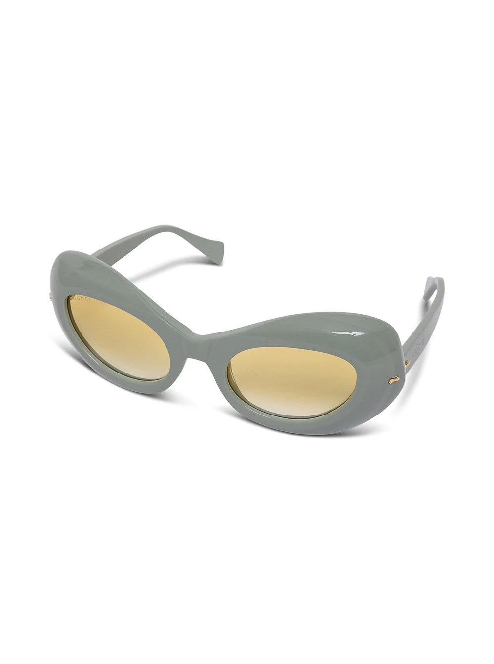 Gucci Women Sage Color Cat-Eye Sunglasses - 1