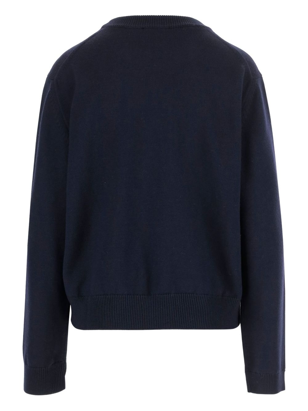 floral-embroidered sweater - 2