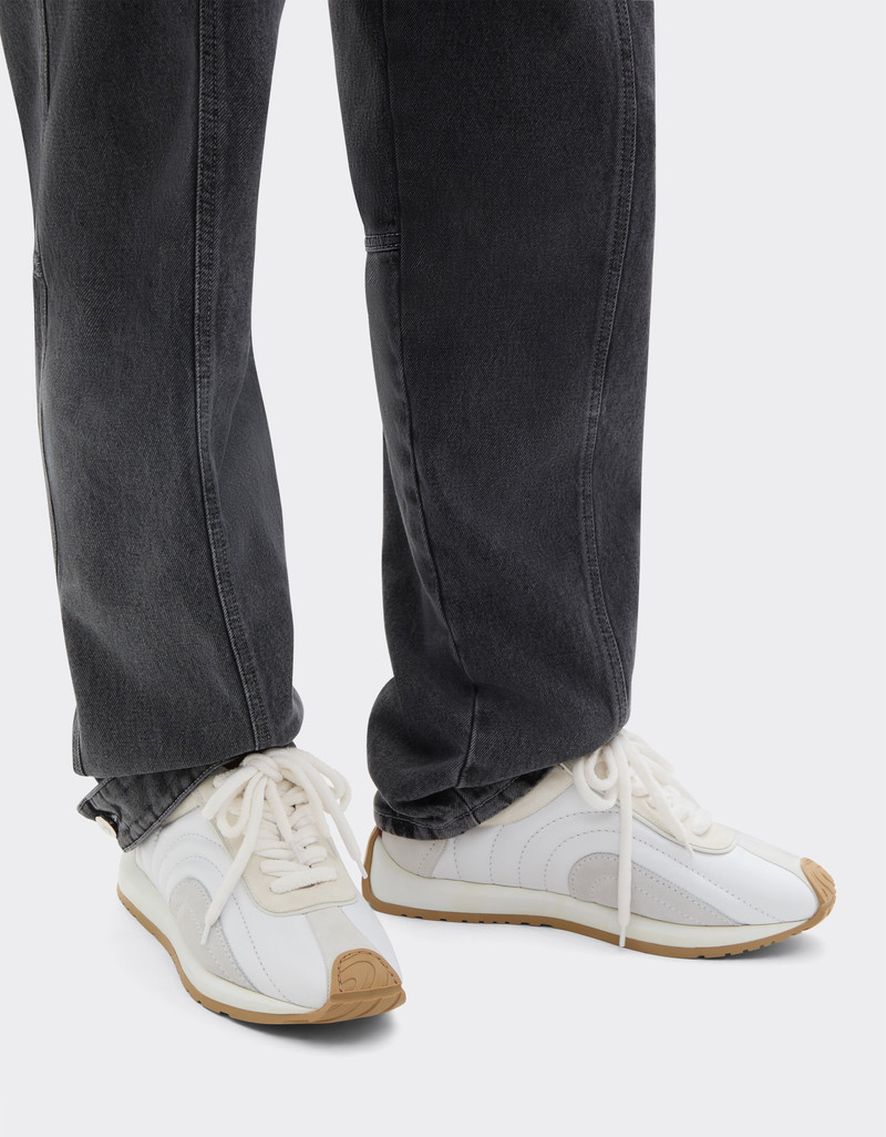 Ferrari Leather and suede sneakers outlook