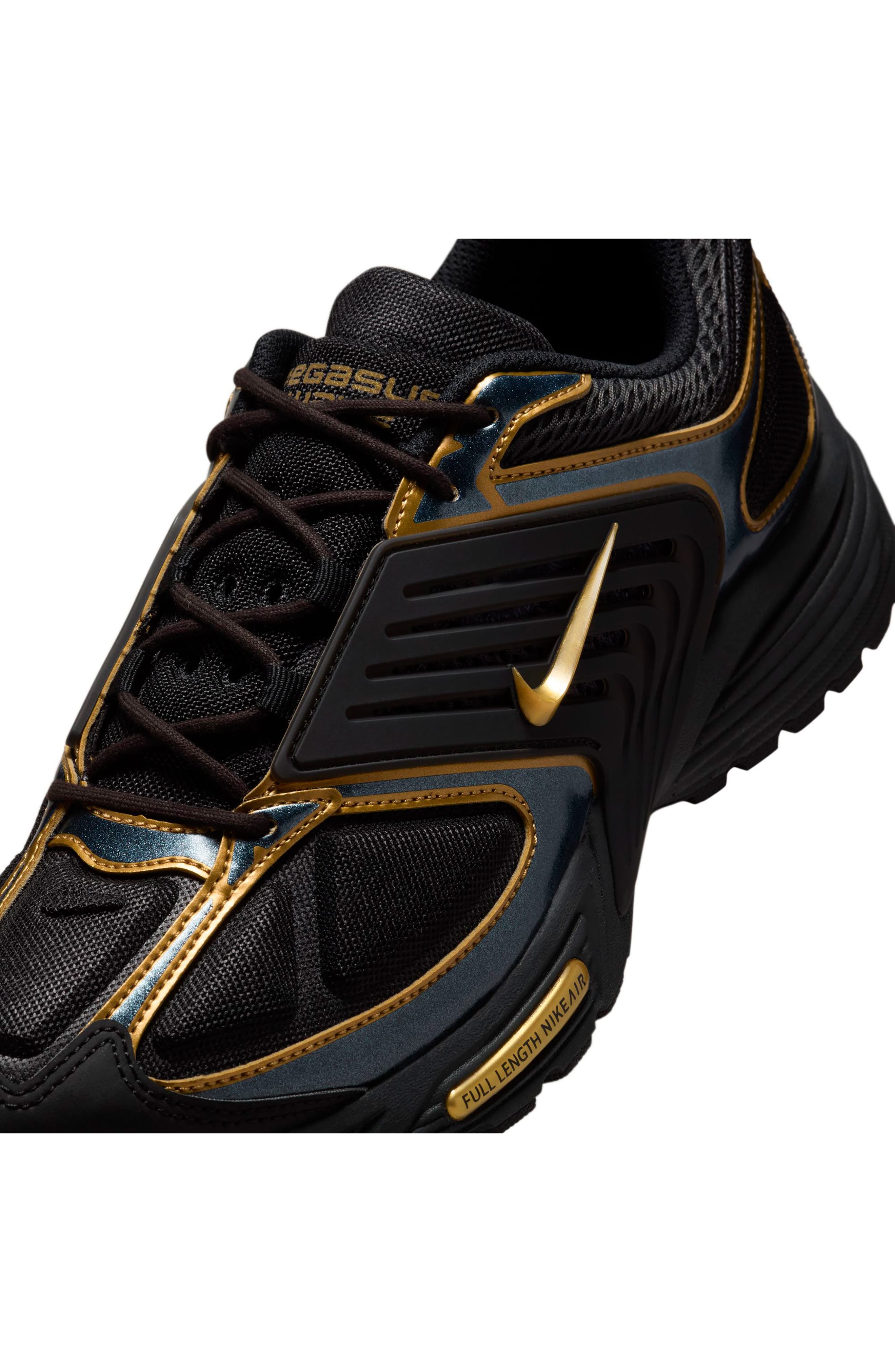Nike Air Pegasus Wave Sneaker in Black/Gold/Anthracite at Nordstrom - 7