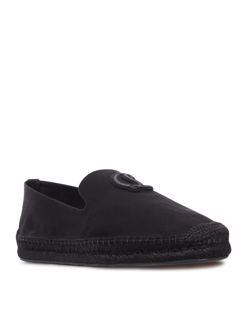 Christian Louboutin Men Nanou Mooncrest Ivy Canvas Espadrilles - 2
