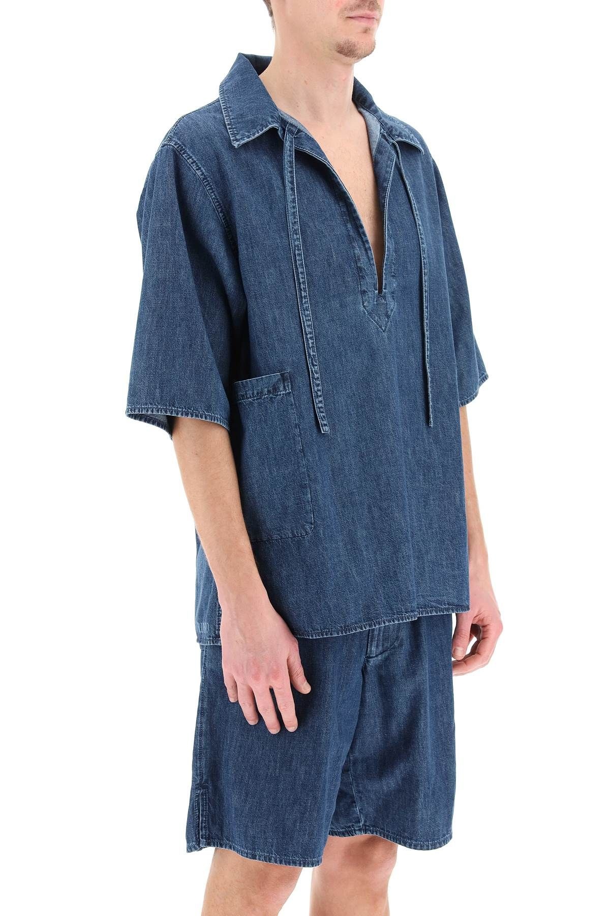 DENIM TUNIC SHIRT - 3