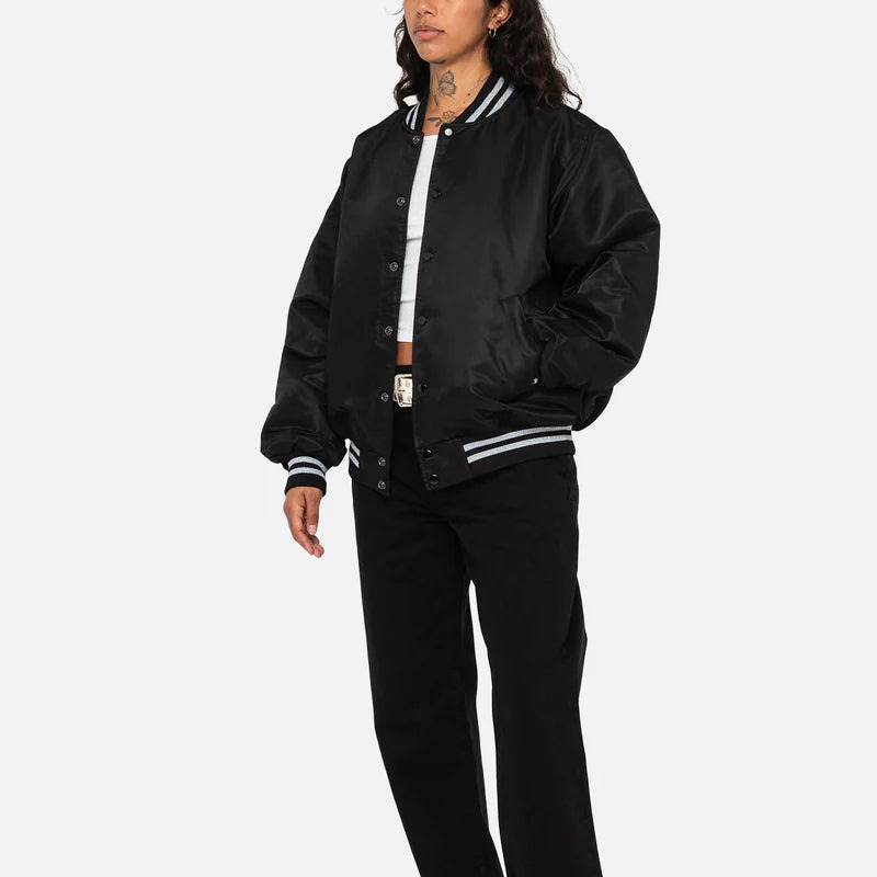 Stussy Sequins Satin Jacket 'Black' 115718 - 5