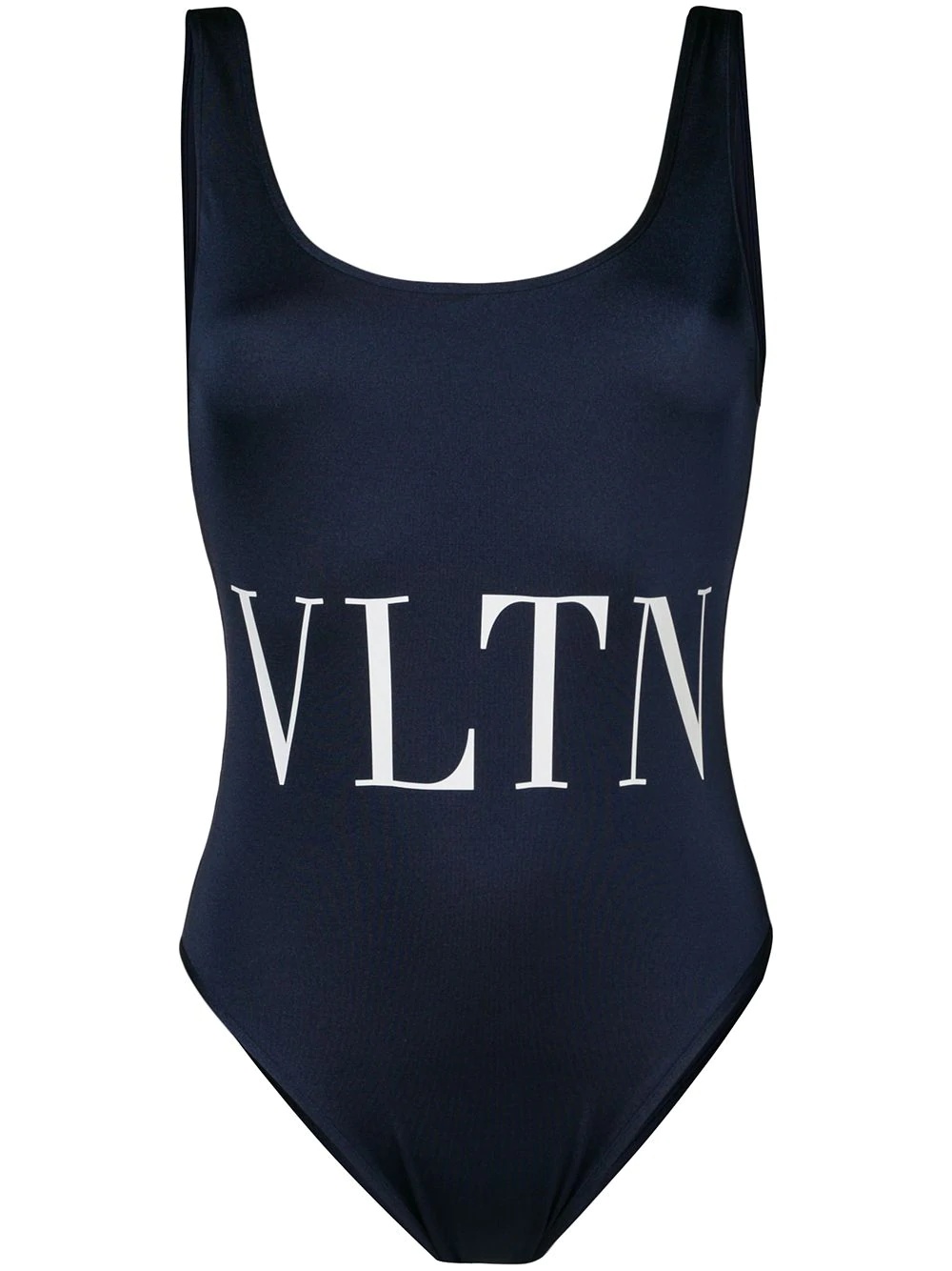 VLNT print swimsuit - 1