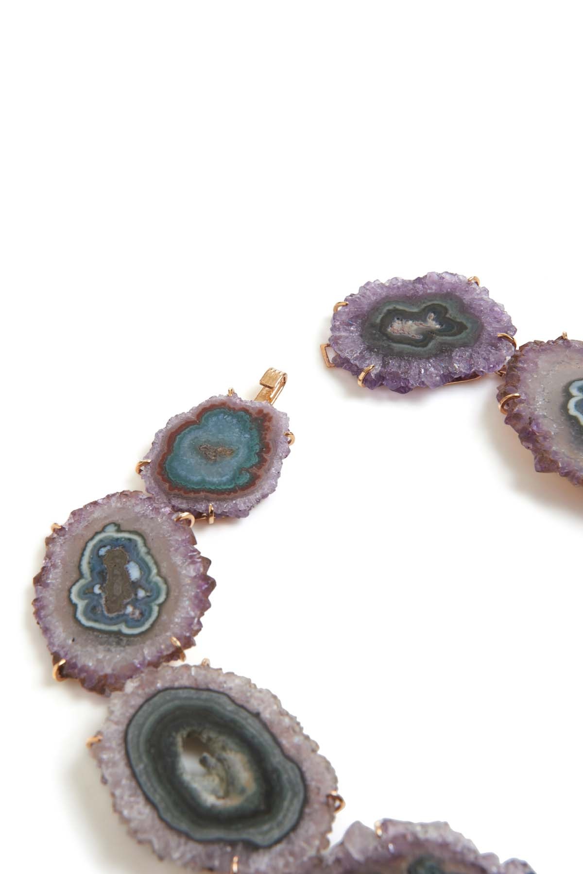 Amethyst Stalactite Necklace - 3