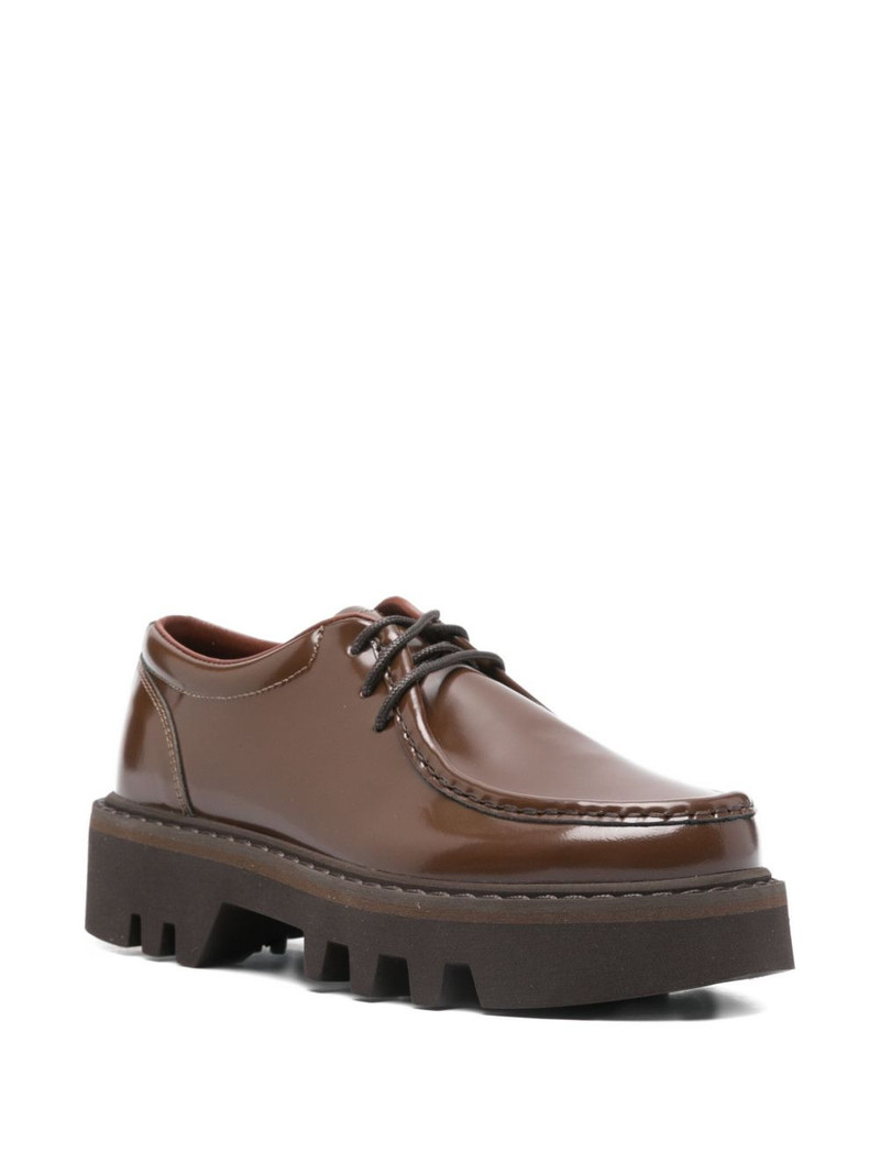 SOFIE D'HOORE leather derby shoes outlook
