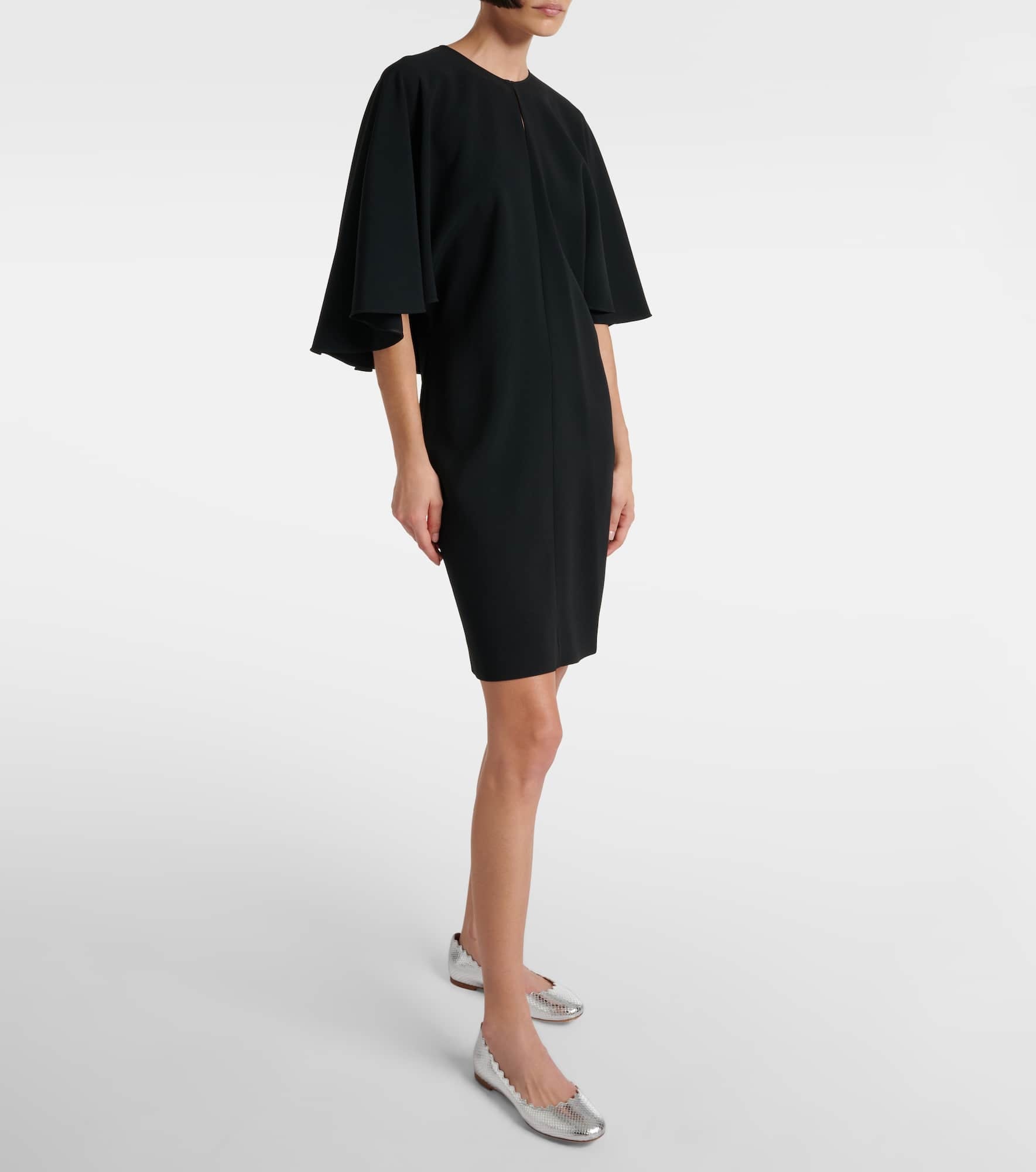 Lauren croc-effect leather ballet flats - 2