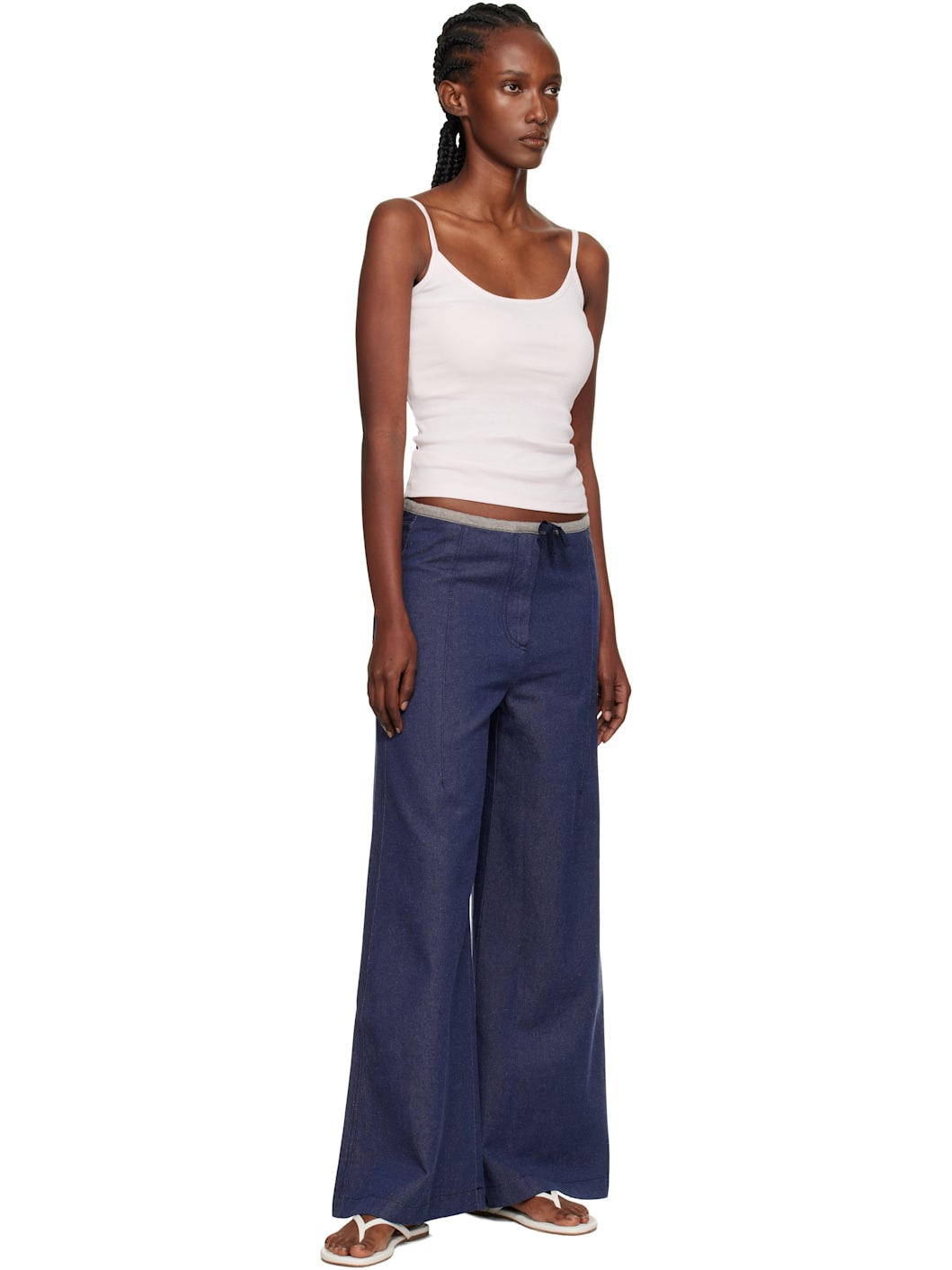 Navy Arthur Loose Jeans - 4