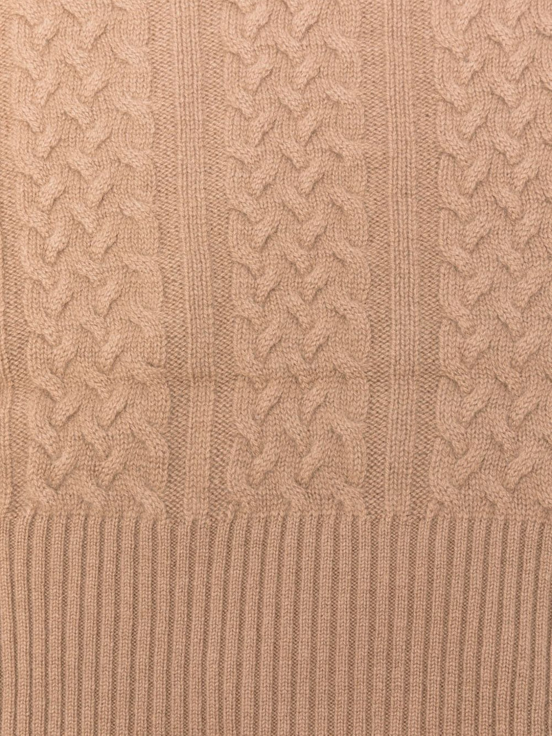 cable-knit balaclava 3