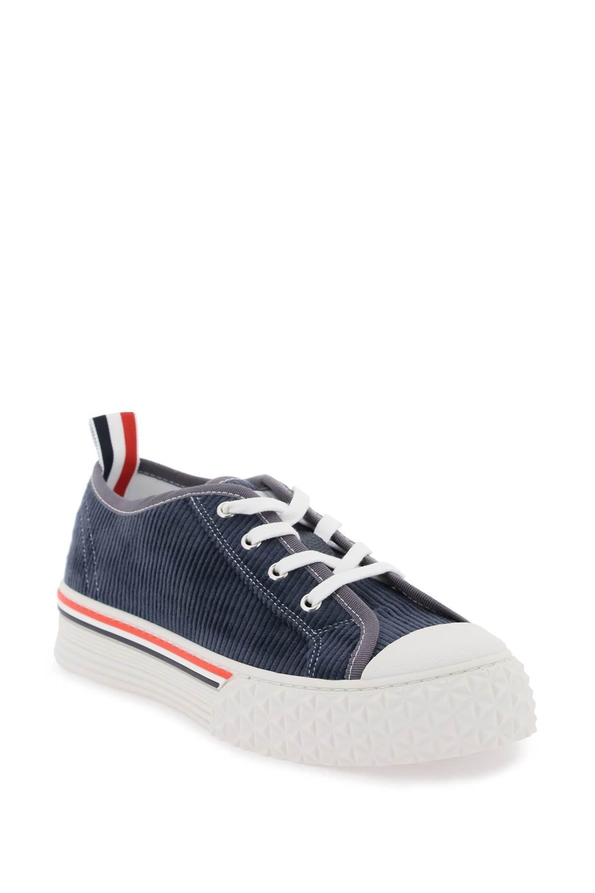 TARTAN SOLE LOW-TOP SNEAKERS - 4