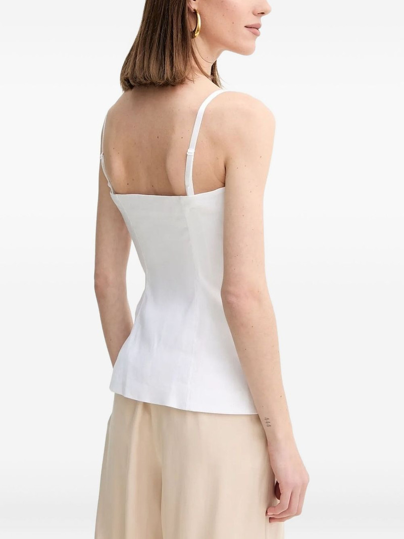 GUESS USA button-front corset top outlook
