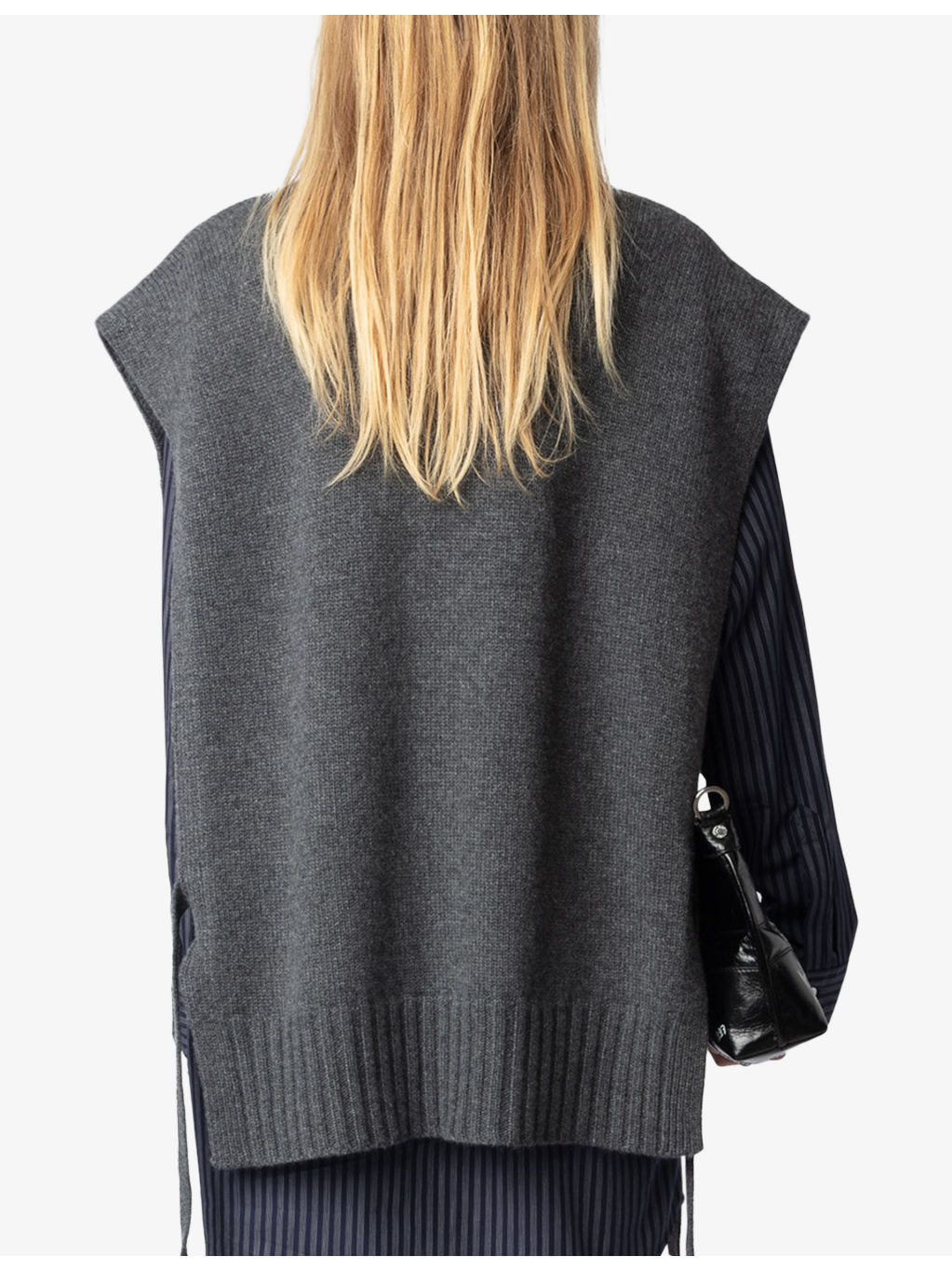 Maddy sleeveless cashmere jumper - 4
