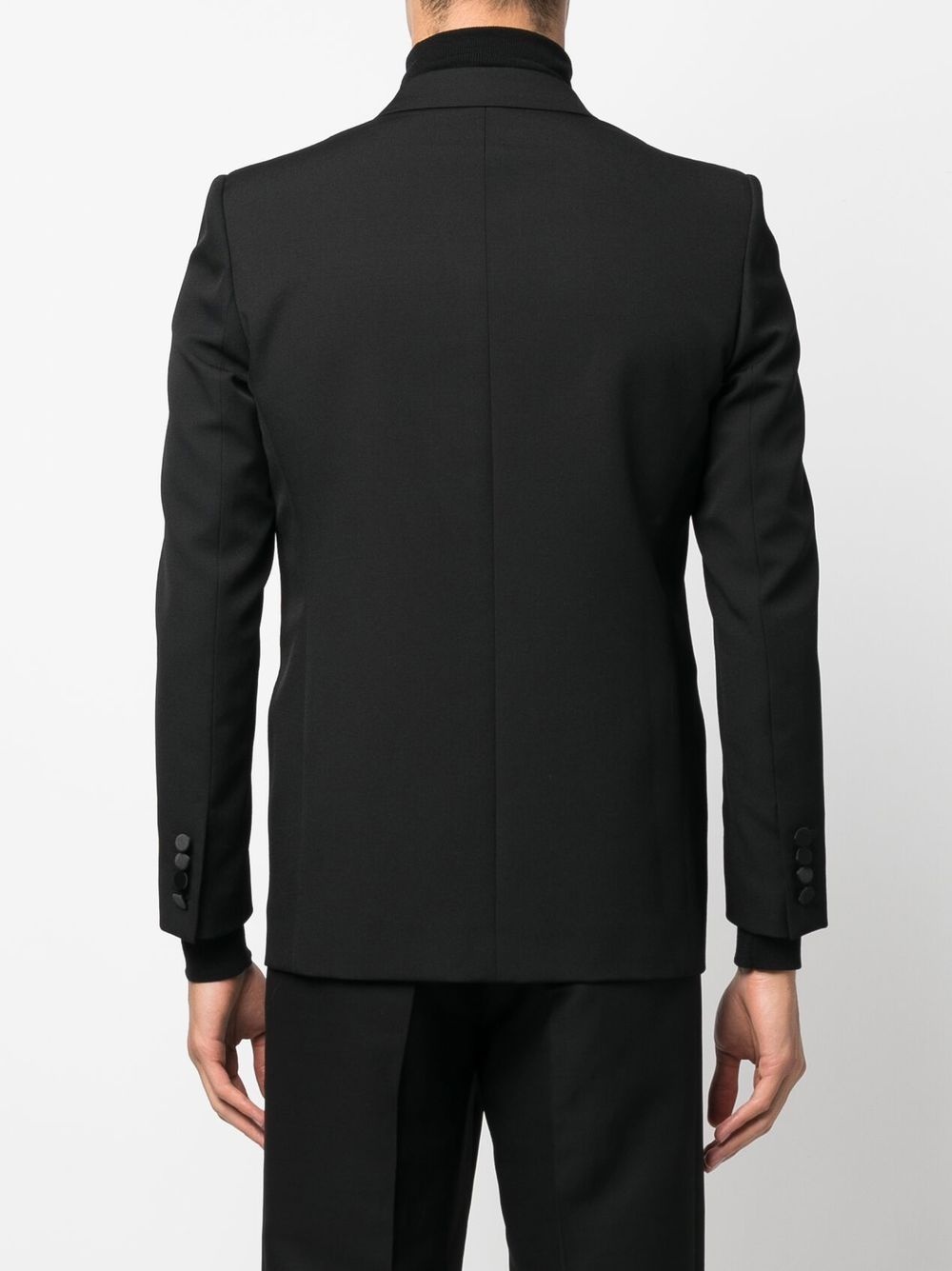 double-breasted tailored blazer - 4