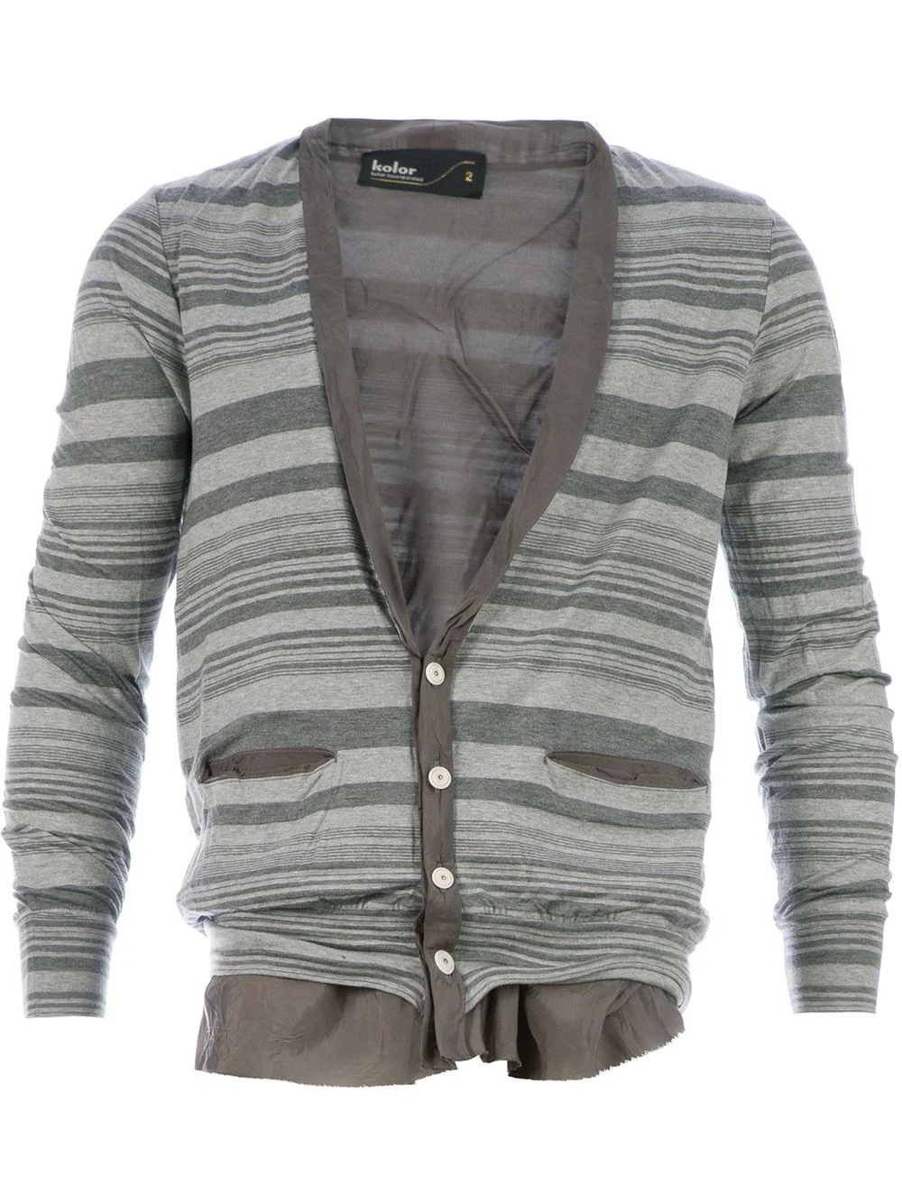 striped cardigan - 1