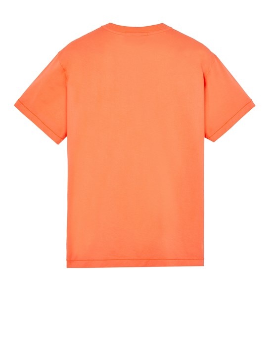 24113 GARMENT-DYED 60/2 COTTON JERSEY  ORANGE - 2